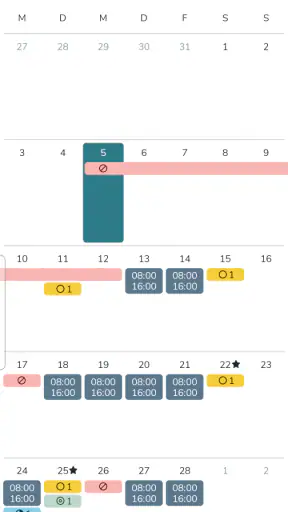 Quinyx Mobile screenshot