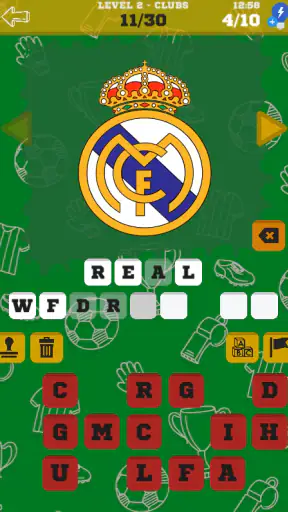 Quiz Football Logo: Guess Club screenshot