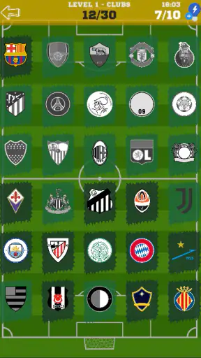 Quiz Football Logo: Guess Club screenshot