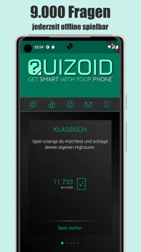 Quizoid: Offline Trivia Quiz screenshot