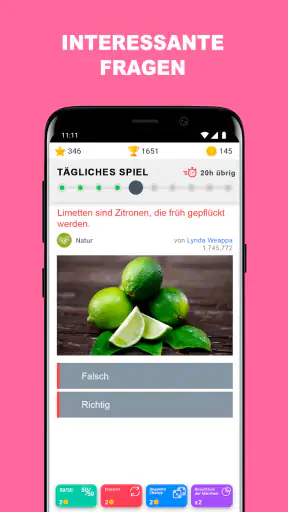 QuizzClub Allgemeinwissen Quiz screenshot