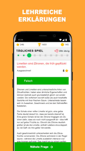 QuizzClub Allgemeinwissen Quiz screenshot