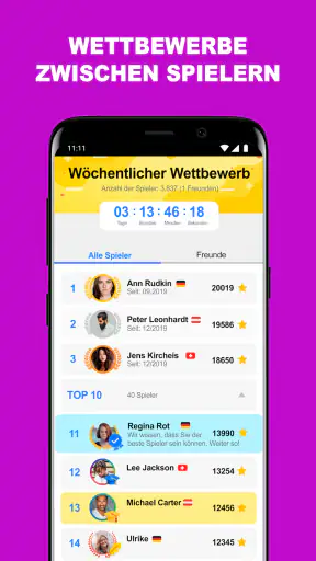 QuizzClub Allgemeinwissen Quiz screenshot