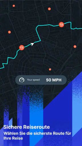 Radar, GPS & Tachometer screenshot