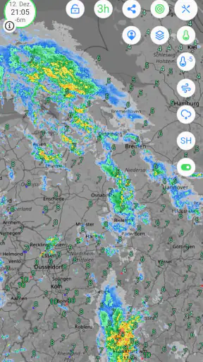 RadarProfi 4K: Regenradar HD screenshot