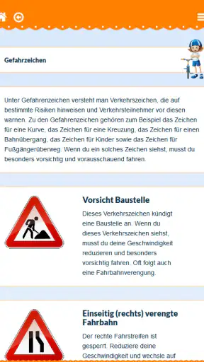 Radfahrprüfung screenshot