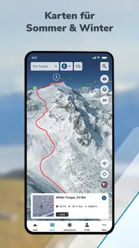 RealityMaps: Wandern Bike Ski screenshot
