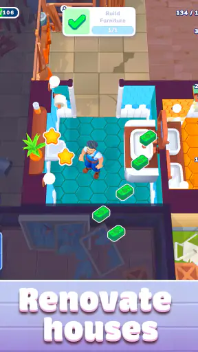 Renovation Day: Haus-Design screenshot