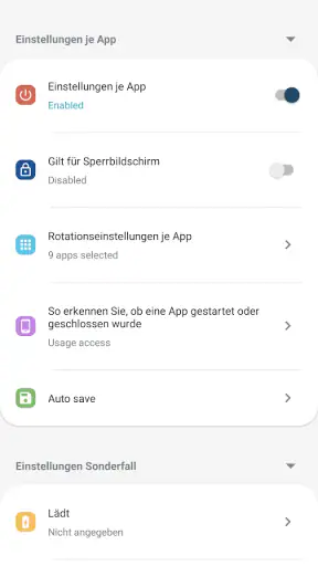 Rotation Control Pro screenshot
