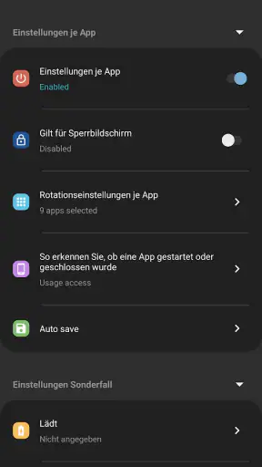 Rotation Control Pro screenshot