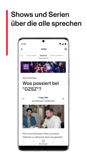RTL.de: News, Stories & Videos screenshot