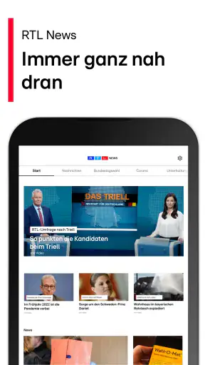 RTL.de: News, Stories & Videos screenshot