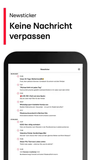 RTL.de: News, Stories & Videos screenshot