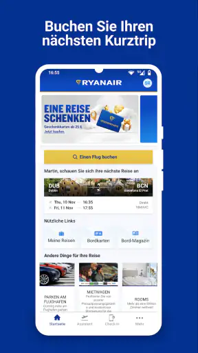 Ryanair screenshot