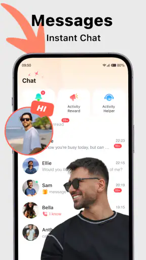 Saada : Live-Stream & Chat-App screenshot