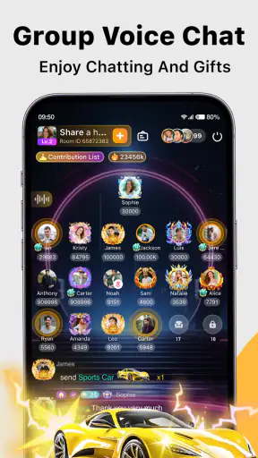 Saada : Live-Stream & Chat-App screenshot
