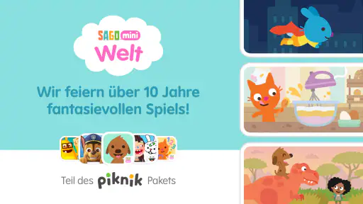 Sago Mini World: Kinderspiele screenshot