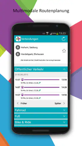 Salzburg Verkehr screenshot