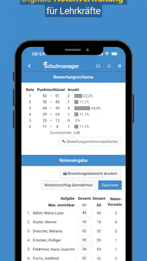 Schulmanager Online screenshot