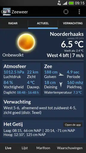 Seewetter - nautische App screenshot