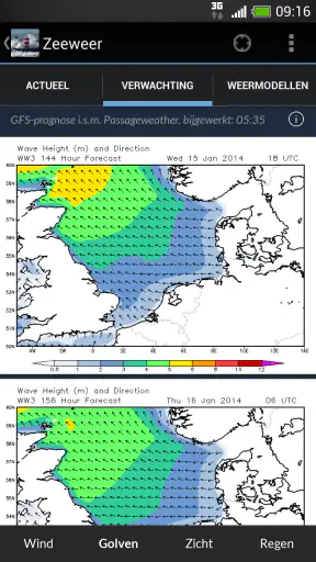Seewetter - nautische App screenshot