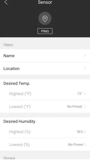 Sensor Blue screenshot
