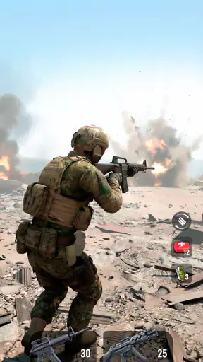 Shoot Out－Waffen Schieß Spiele screenshot
