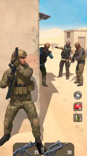 Shoot Out－Waffen Schieß Spiele screenshot
