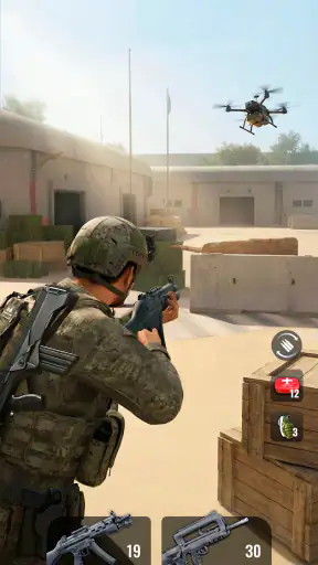 Shoot Out－Waffen Schieß Spiele screenshot