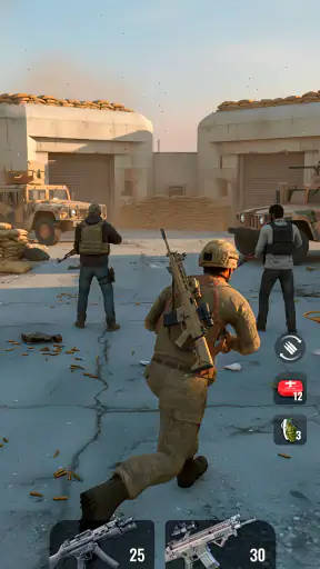 Shoot Out－Waffen Schieß Spiele screenshot