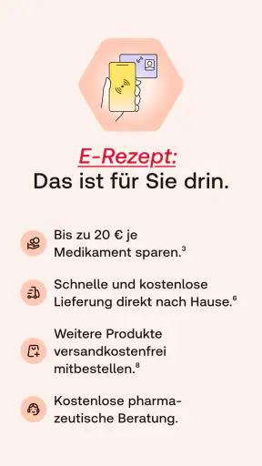 Shop Apotheke: E-Rezept & mehr screenshot