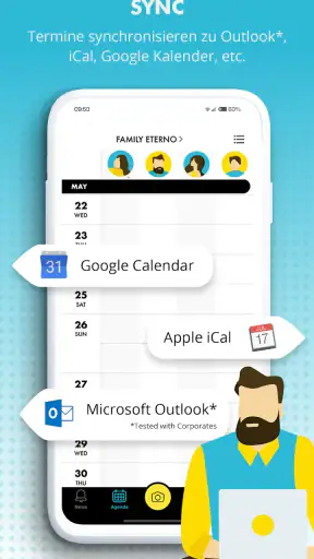 SHUBiDU Dein Familienkalender screenshot