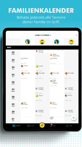 SHUBiDU Dein Familienkalender screenshot