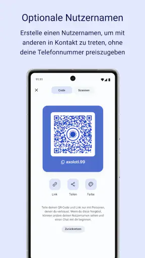 Signal – Sicherer Messenger screenshot