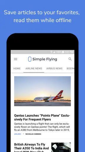 Simple Flying - Aviation News screenshot