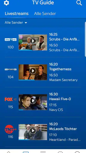 Sky Go screenshot