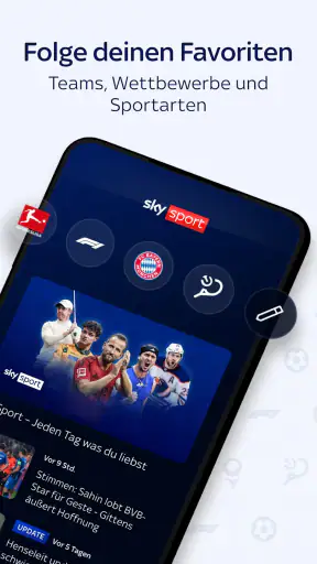 Sky Sport: Fußball News & mehr screenshot