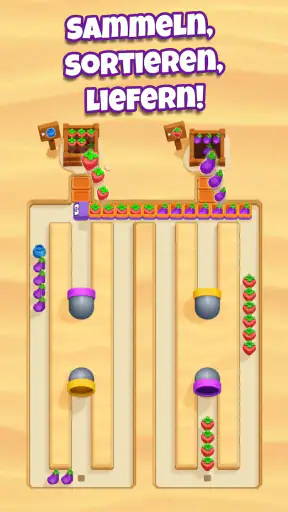 Snacky Dash: Food Maze Puzzle screenshot