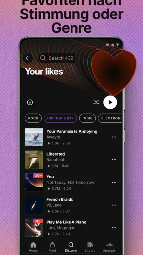 SoundCloud: Musik für Dich screenshot