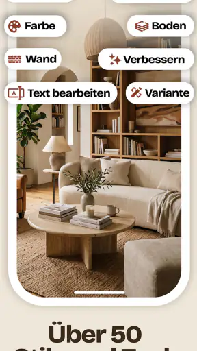 Spaace It: Innendesign mit KI screenshot