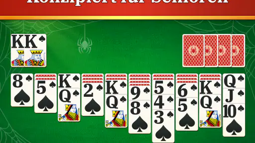 Spider Solitaire screenshot