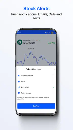 Stock Alarm - Alerts, Tracker screenshot