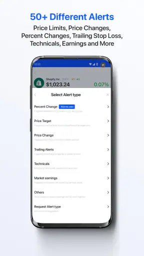 Stock Alarm - Alerts, Tracker screenshot