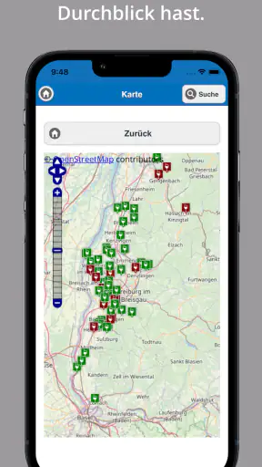 Straußenführer Südbaden screenshot