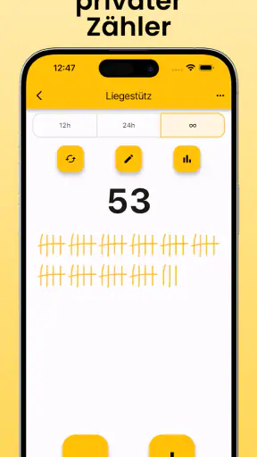 Strichliste - Getränke Zähler screenshot