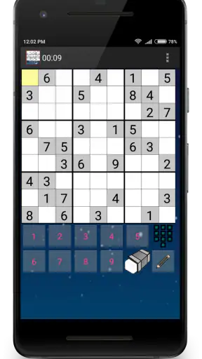 Sudoku ohne Werbung offline screenshot