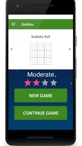Sudoku ohne Werbung offline screenshot