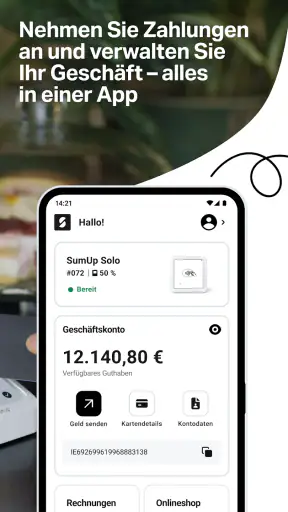 SumUp Business: POS & Kasse screenshot