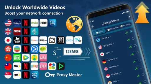 Proxy Master - Fast Secure VPN screenshot