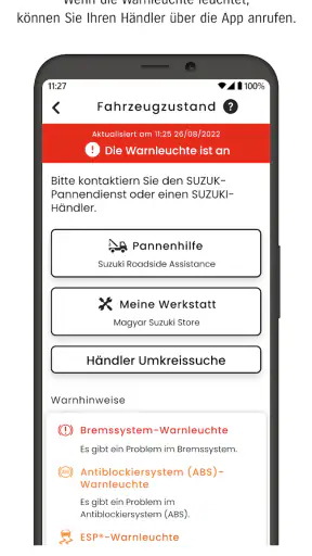 SUZUKI CONNECT screenshot